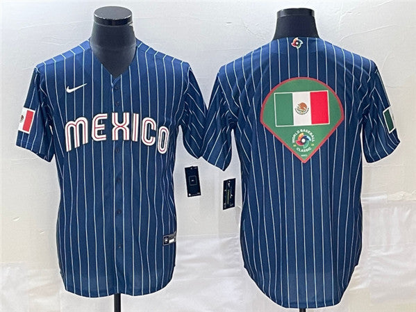 Mexico Baseball navy Classic jersey