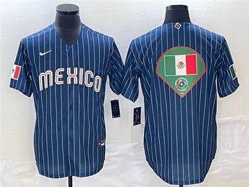 Mexico Baseball navy Classic jersey