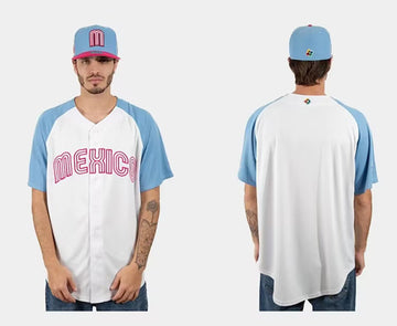 Mexico Baseball white Classic jersey