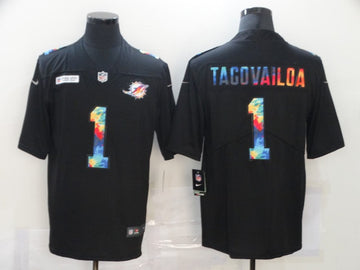 Tua Tagovailoa Miami Dolphins black Limited jersey