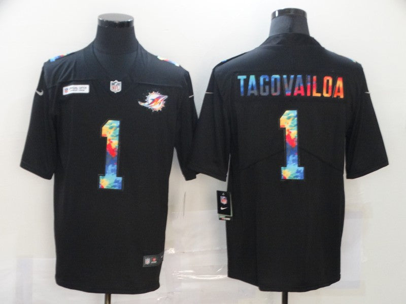 Tua Tagovailoa Miami Dolphins black Limited jersey