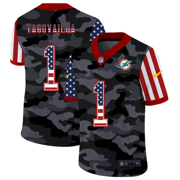Tua Tagovailoa Miami Dolphins camo Limited jersey