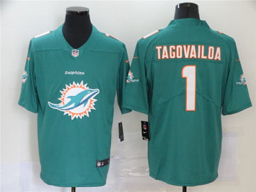 Tua Tagovailoa Miami Dolphins aqua Limited jersey