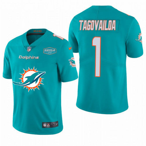 Tua Tagovailoa Miami Dolphins aqua Limited jersey