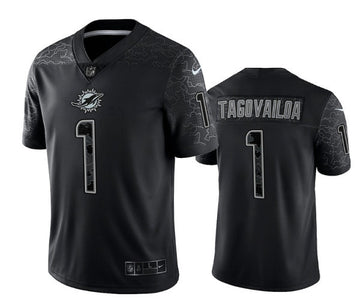 Tua Tagovailoa Miami Dolphins black Limited jersey
