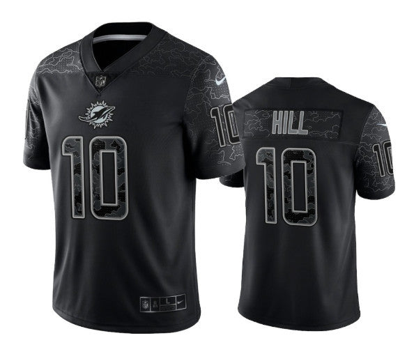 Tyreek Hill Miami Dolphins black Limited jersey