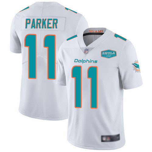 DeVante Parker Miami Dolphins white Vapor jersey