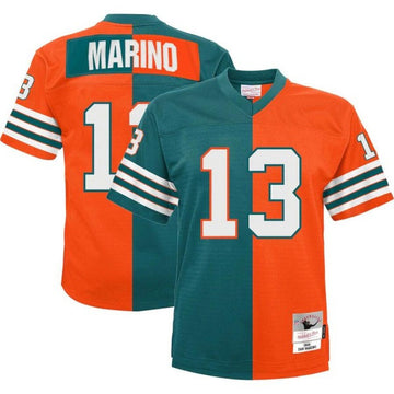 Dan Marino Miami Dolphins aqua Split jersey