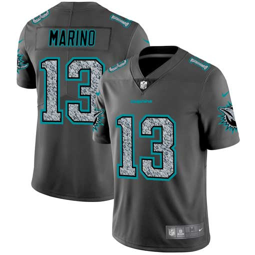Dan Marino Miami Dolphins gray Fashion Static jersey