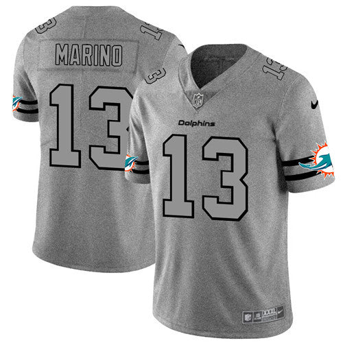 Dan Marino Miami Dolphins gray Limited jersey