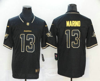 Dan Marino Miami Dolphins black jersey