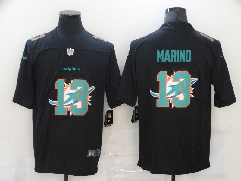 Dan Marino Miami Dolphins black Vapor jersey