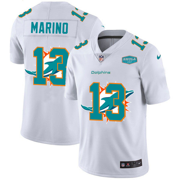 Dan Marino Miami Dolphins white Limited jersey