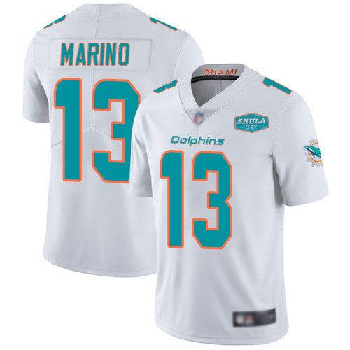 Dan Marino Miami Dolphins white Vapor jersey