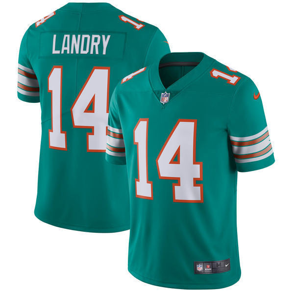 Jarvis Landry Miami Dolphins aqua Vapor jersey