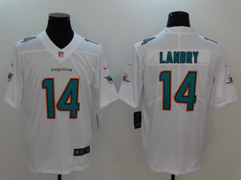 Jarvis Landry Miami Dolphins white Vapor jersey