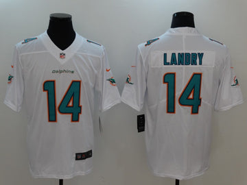 Jarvis Landry Miami Dolphins white Vapor jersey