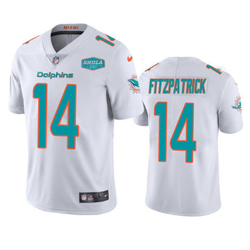 Ryan Fitzpatrick Miami Dolphins white Vapor jersey