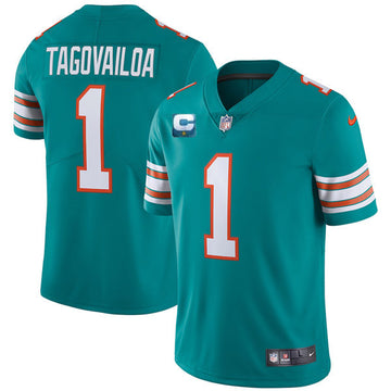 Miami Dolphins aqua jersey