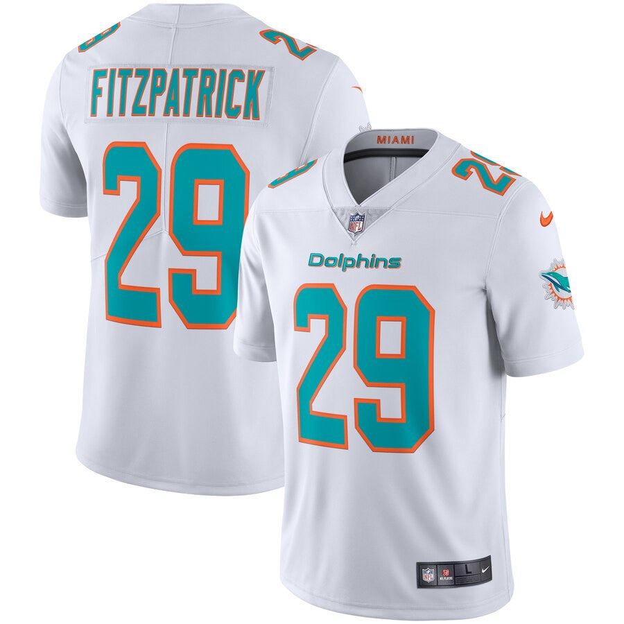 Minkah Fitzpatrick Miami Dolphins white Vapor jersey