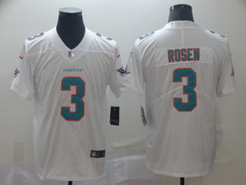 Josh Rosen Miami Dolphins white Vapor jersey