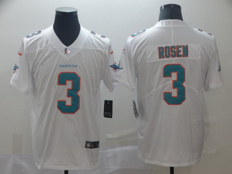 Josh Rosen Miami Dolphins white Vapor jersey