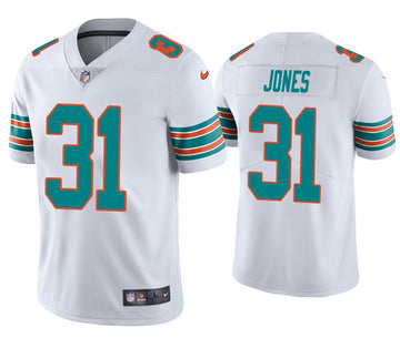 Byron Jones Miami Dolphins white Vapor jersey