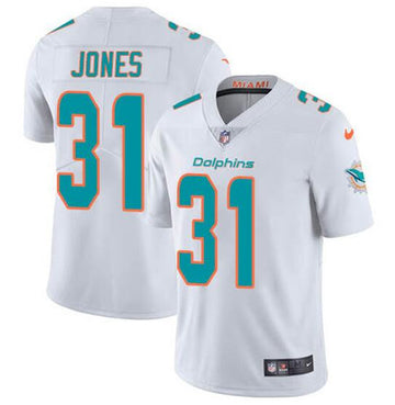 Byron Jones Miami Dolphins white Vapor jersey
