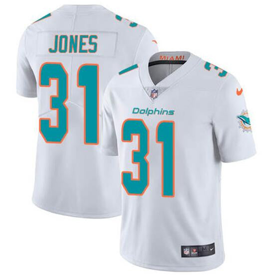 Byron Jones Miami Dolphins white Vapor jersey