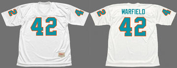 Paul Warfield Miami Dolphins white Throwback jersey