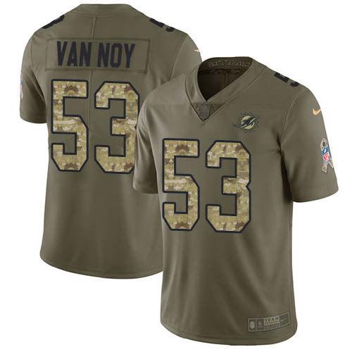 Kyle Van Noy Miami Dolphins aqua Vapor jersey
