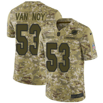 Kyle Van Noy Miami Dolphins camo Salute To Service jersey