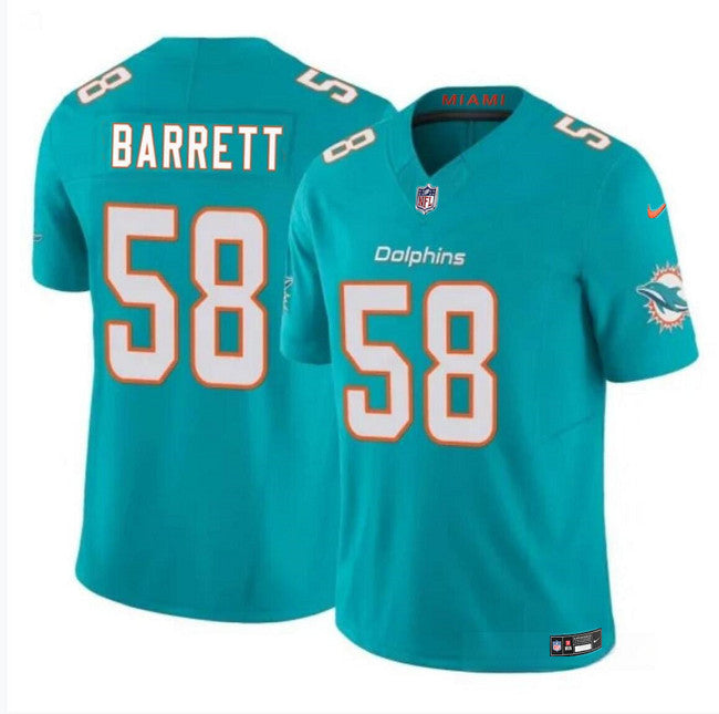 Shaquil Miami Dolphins aqua Limited jersey