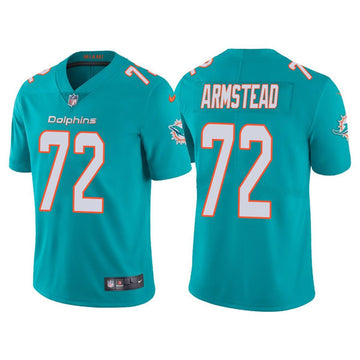Terron Armstead Miami Dolphins aqua Vapor jersey