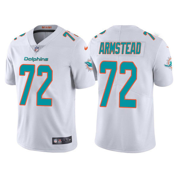Terron Armstead Miami Dolphins white Vapor jersey