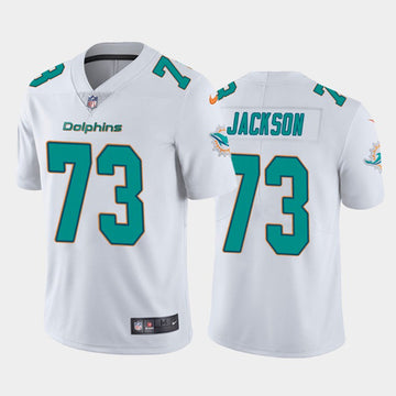 Austin Jackson Miami Dolphins white Vapor jersey