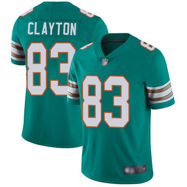 Mark Clayton Miami Dolphins aqua Vapor jersey