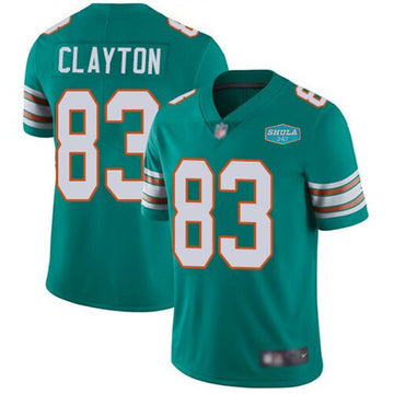 Mark Clayton Miami Dolphins aqua Vapor jersey