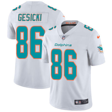 Mike Gesicki Miami Dolphins white Vapor jersey