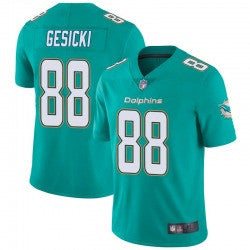 Mike Gesicki Miami Dolphins aqua Vapor jersey