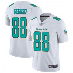 Mike Gesicki Miami Dolphins white Vapor jersey
