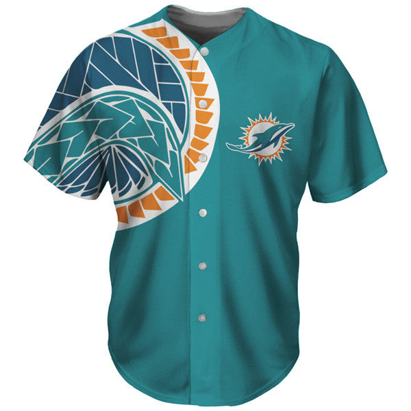 Miami Dolphins aqua jersey