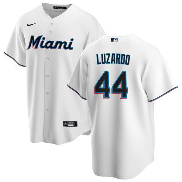 Jesús Luzardo Miami Marlins white jersey