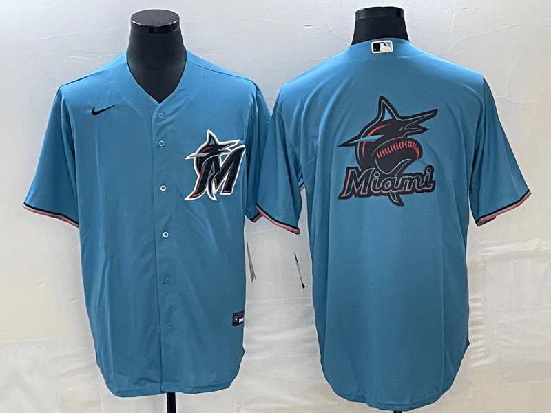 Miami Marlins blue jersey