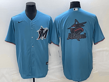 Miami Marlins blue jersey