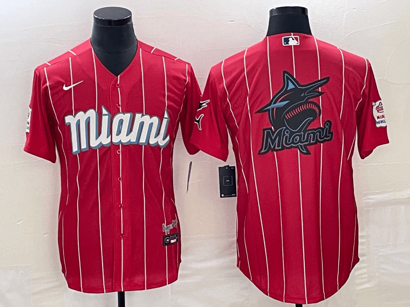 Miami Marlins red jersey
