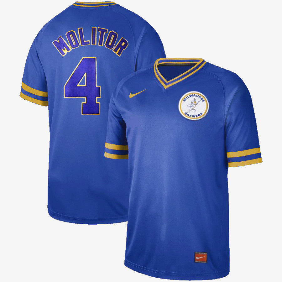 Paul Molitor Milwaukee Brewers Legend jersey