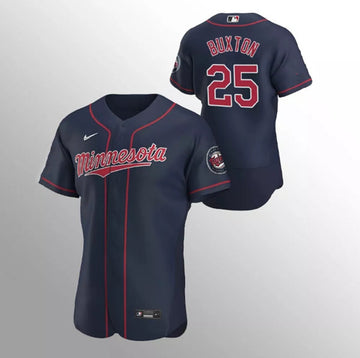 Byron Buxton Minnesota Twins navy jersey