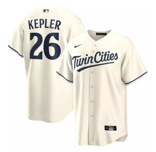 Max Kepler Minnesota Twins cream jersey