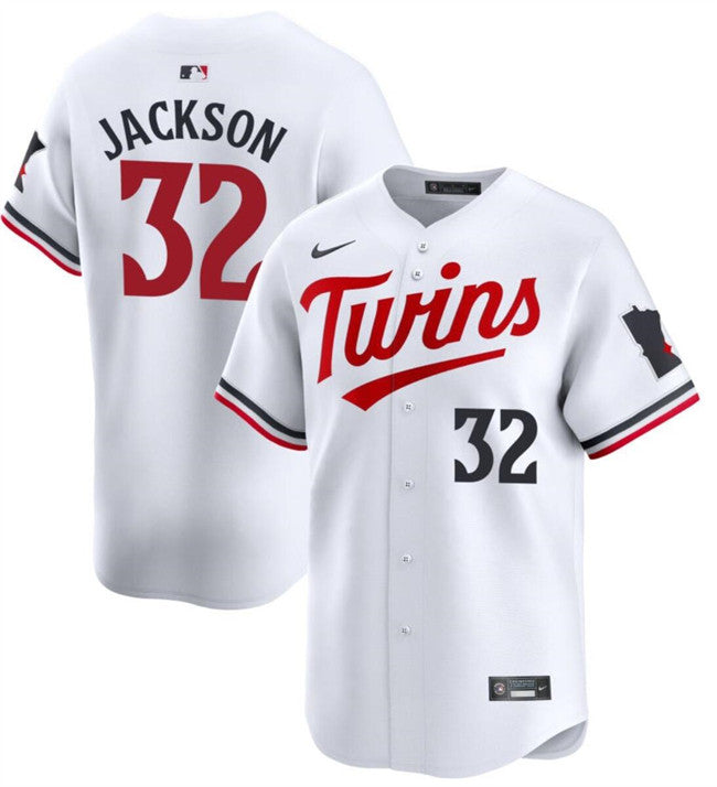 Jay Jackson Minnesota Twins white Limited jersey